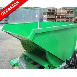 Volquete de vuelco automático 800 L pintado