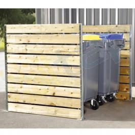 Pequeña protección para contenedores de madera