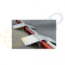 Pasaje para tubos y cables de aluminio