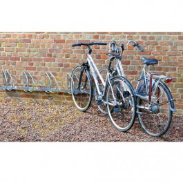 Soporte para bicicletas mural 5 emplazamientos en baterías