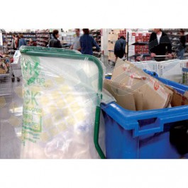 Soporte para bolsa para contenedor para residuos