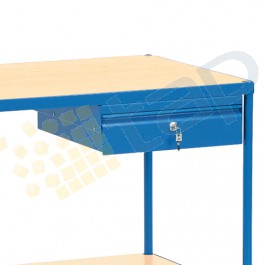 Cajón de acero para mesas de servicio 500 kg