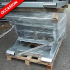 Volquete de vuelco manual galvanizado 540 litros de ocasión 