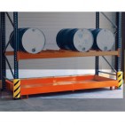 Cubeta colectora en el suelo 440 L sin enrejado