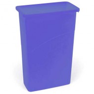 Papelera azul 87.1 litros sin tapa