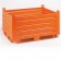 Contenedor de chapa con patines periféricos 1450x100x600 mm